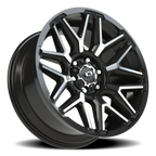 Vision Off-Road Rekluse GB 20X9 -12 Gloss Black Machined Face
