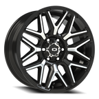 Vision Off-Road Rekluse GB 20X9 +12 Gloss Black Machined Face