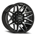 Vision Off-Road Rekluse GB 20X10 -25 Gloss Black Machined Face