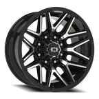 Vision Off-Road Rekluse GB 20X10 -25 Gloss Black Machined Face