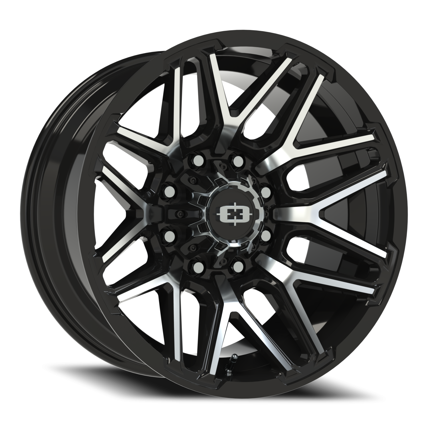 Vision Off-Road Rekluse GB 20X10 -25 Gloss Black Machined Face