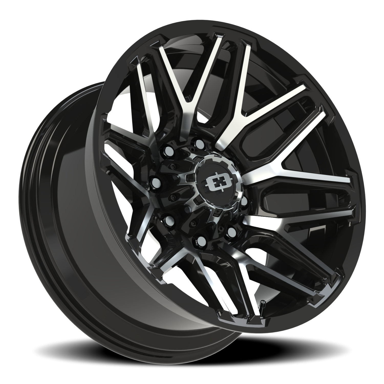 Vision Off-Road Rekluse GB 20X10 -25 Gloss Black Machined Face
