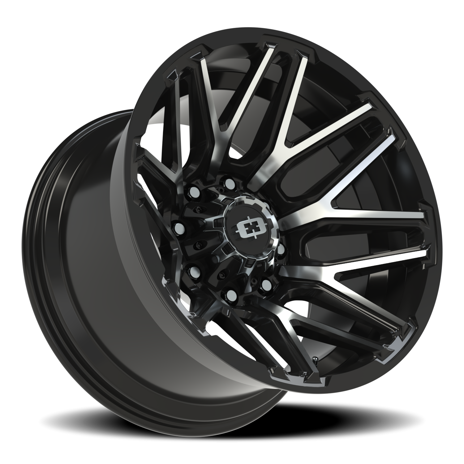 Vision Off-Road Rekluse GB 20X12 -51 Gloss Black Machined Face