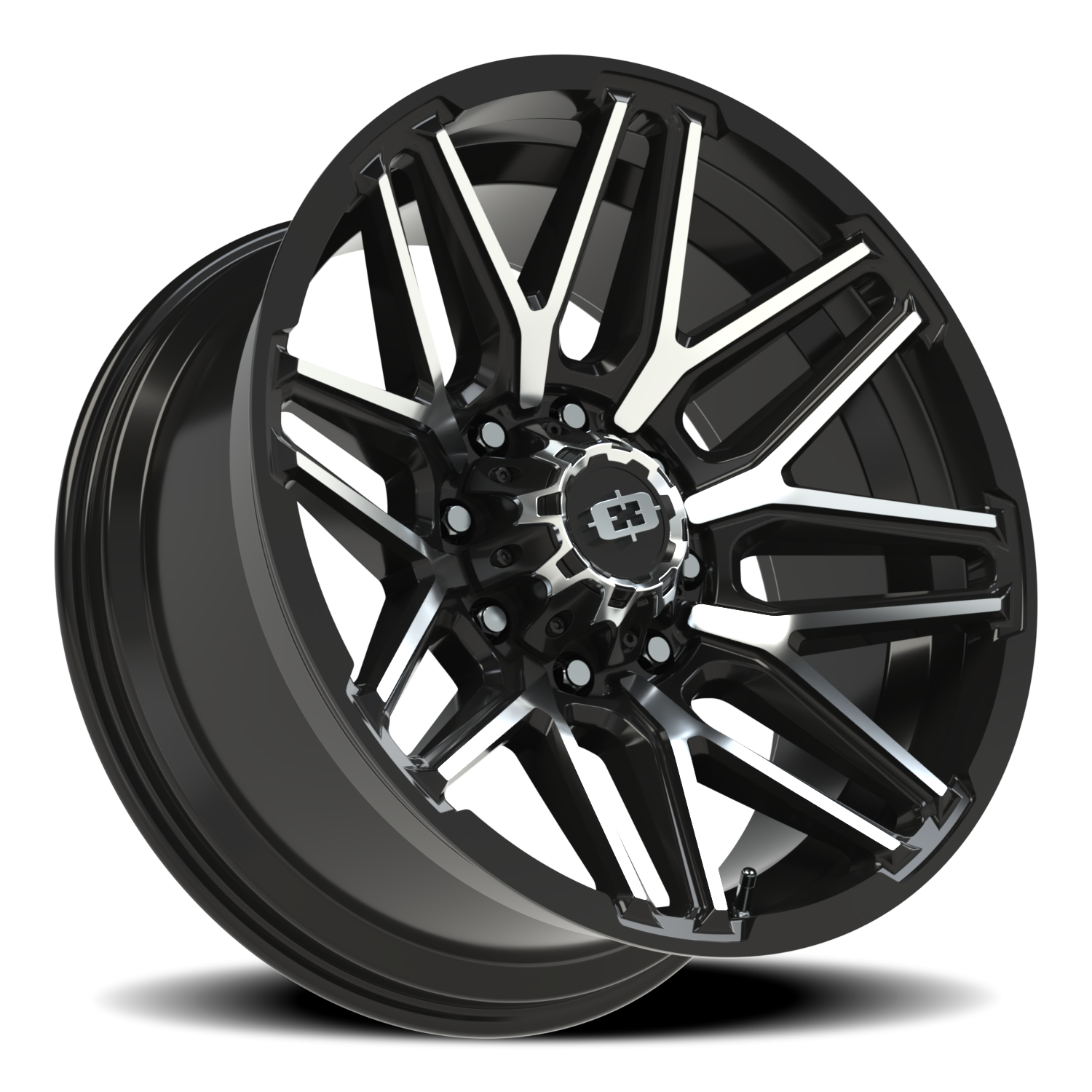 Vision Off-Road Rekluse GB 22X10 -19 Gloss Black Machined Face