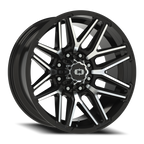 Vision Off-Road Rekluse GB 22X10 -19 Gloss Black Machined Face