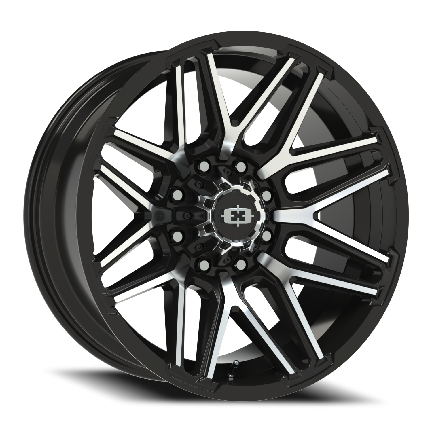 Vision Off-Road Rekluse GB 22X10 -19 Gloss Black Machined Face