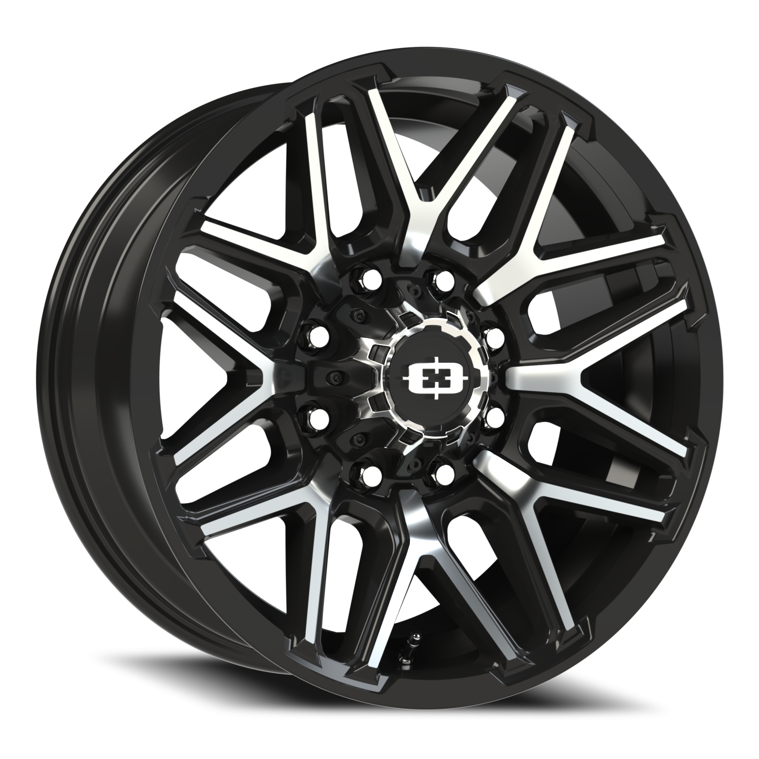 Vision Off-Road Rekluse GB 20X9 +12 Gloss Black Machined Face