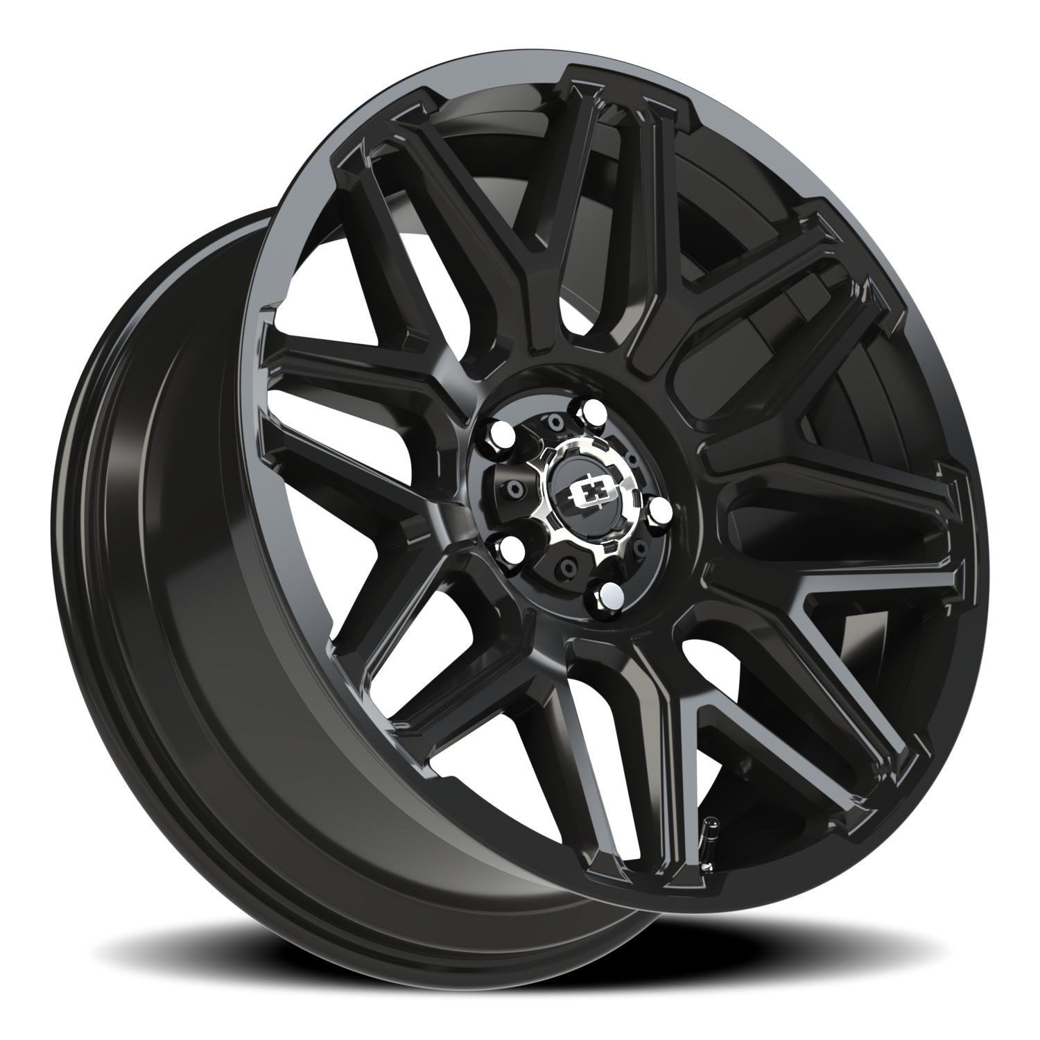 Vision Off-Road Rekluse GB 20X9 -12 Gloss Black