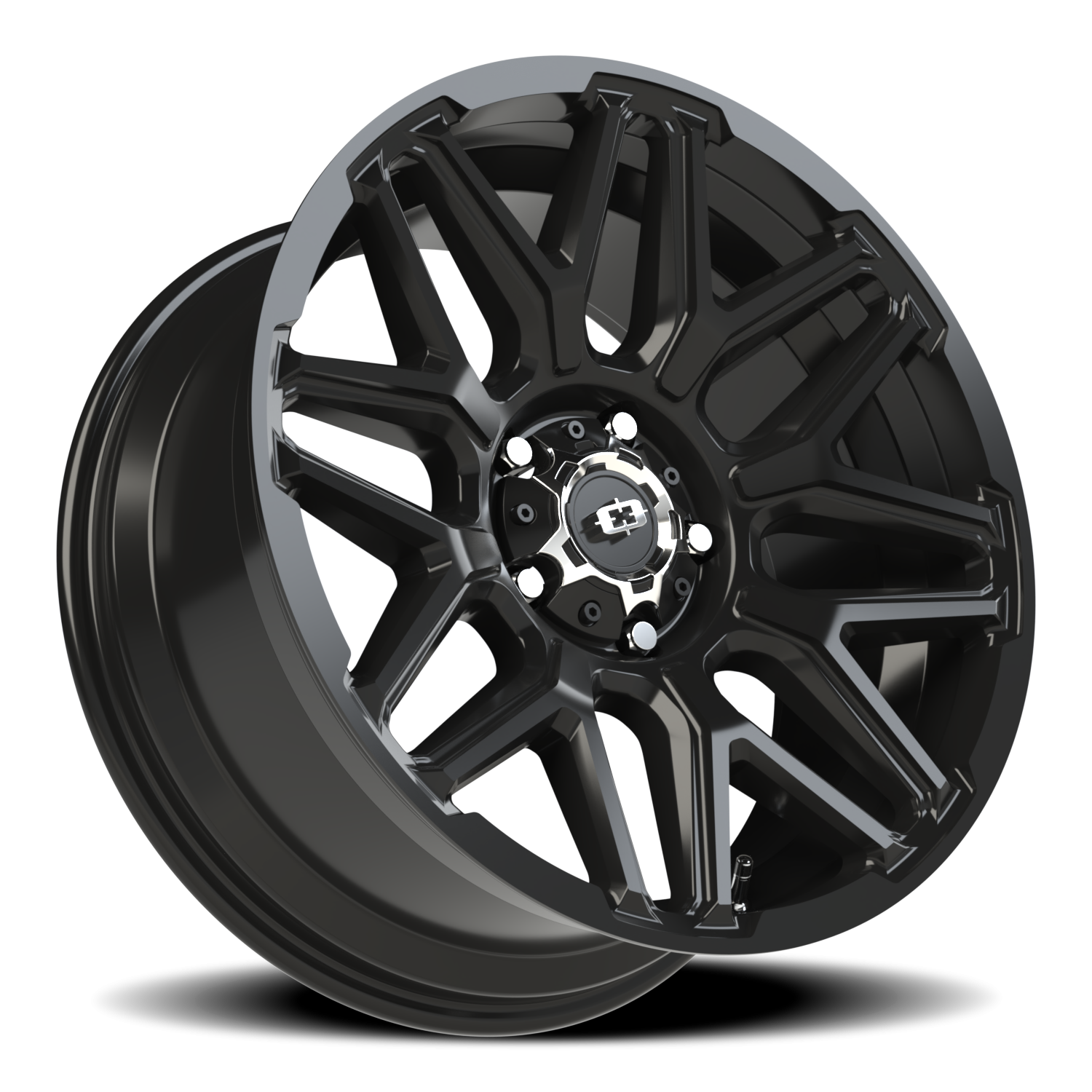 Vision Off-Road Rekluse GB 20X9 +12 Gloss Black