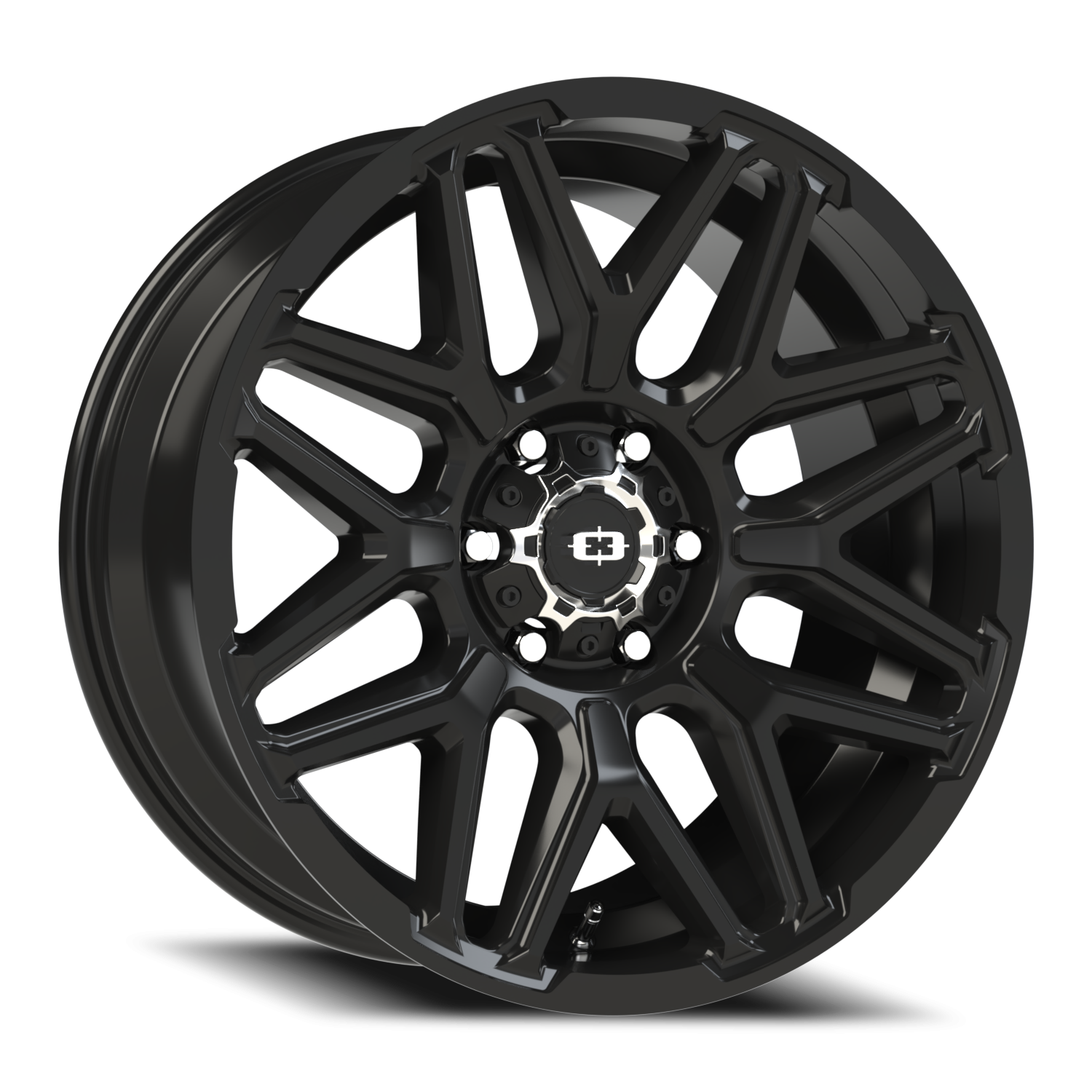Vision Off-Road Rekluse GB 20X9 +12 Gloss Black