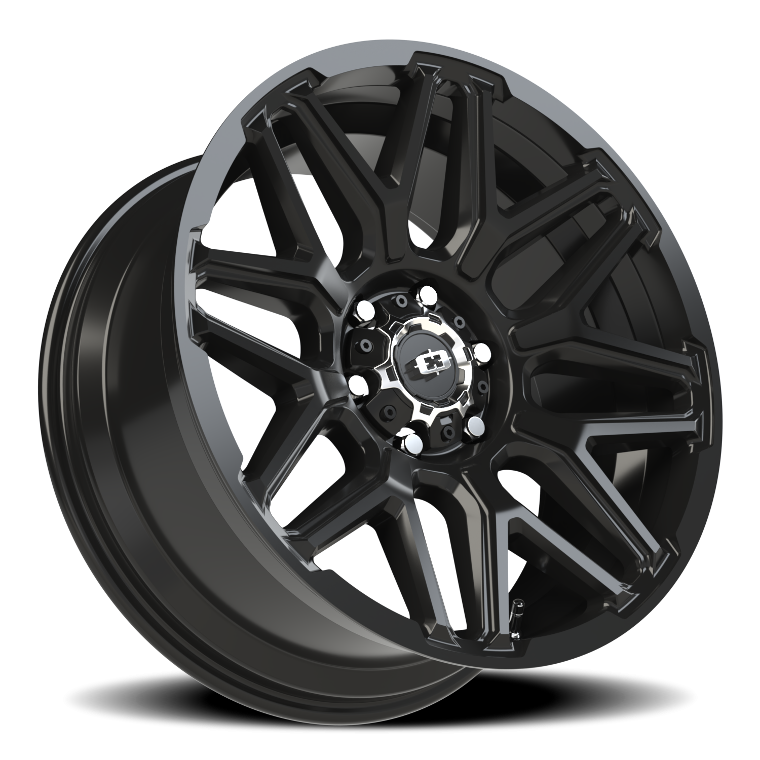 Vision Off-Road Rekluse GB 20X9 +12 Gloss Black