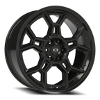 Vision Off-Road Black 22X9 +18 Gloss Black