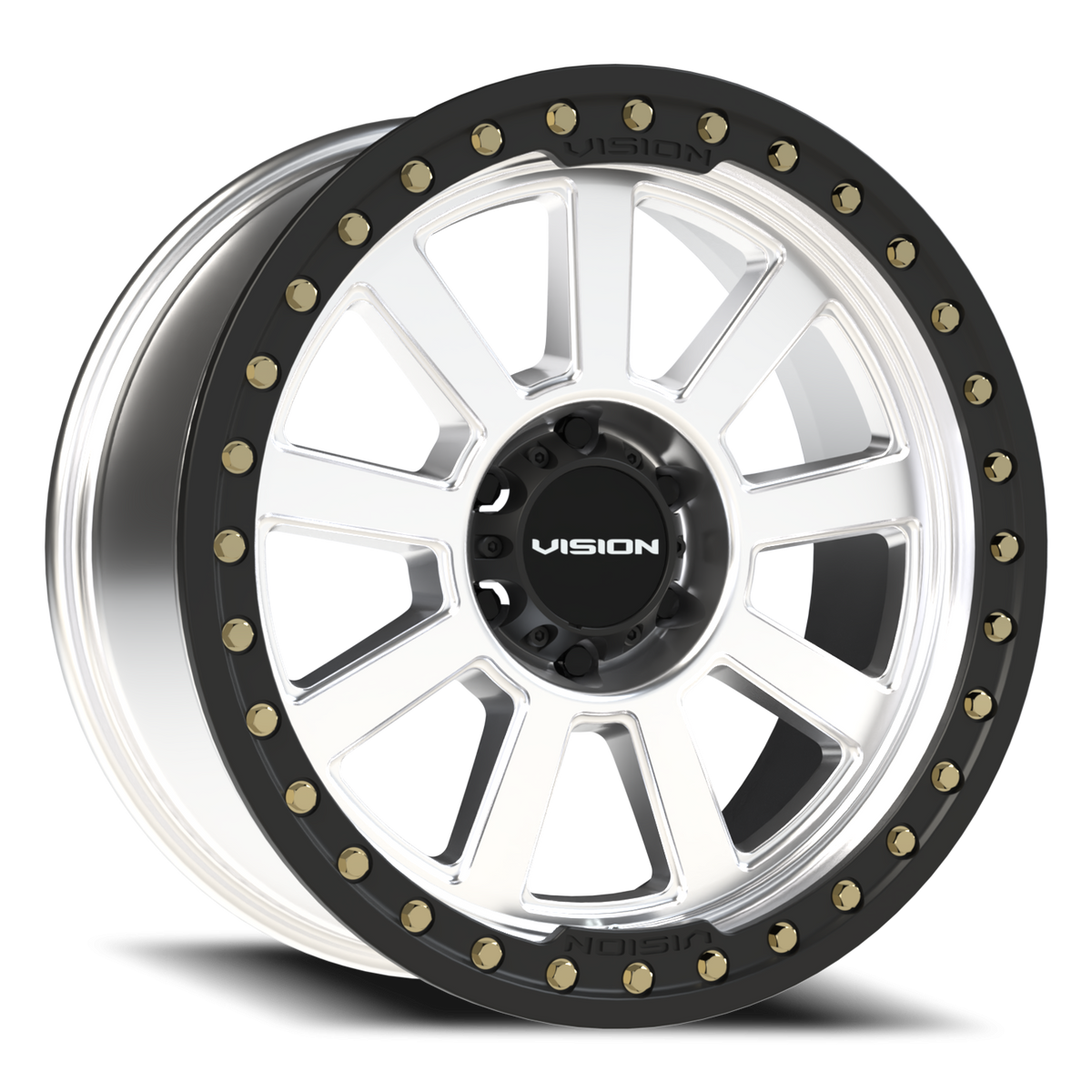 Vision Beadlock Ojos Beadlock ACBR 20X9 -14 Machined