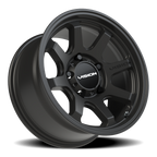 Vision Off-Road Flow UTV ACMF 16X8 +0 Satin Black