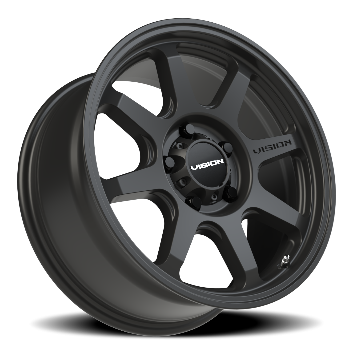 Vision Off-Road Flow UTV ACMF 17X8 +30 Satin Black