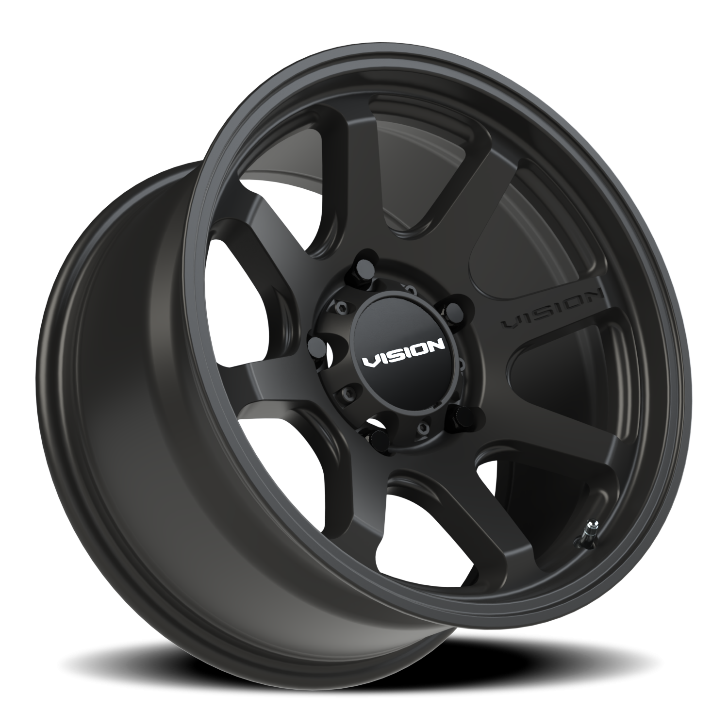 Vision Off-Road Flow UTV ACMF 17X9 +0 Satin Black
