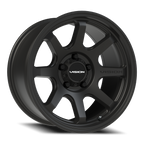 Vision Off-Road Flow UTV ACMF 17X9 -12 Satin Black
