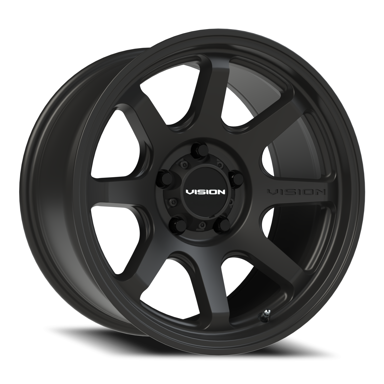 Vision Off-Road Flow UTV ACMF 17X9 -12 Satin Black