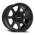 Vision Off-Road Flow UTV ACMF 17X9 -12 Satin Black