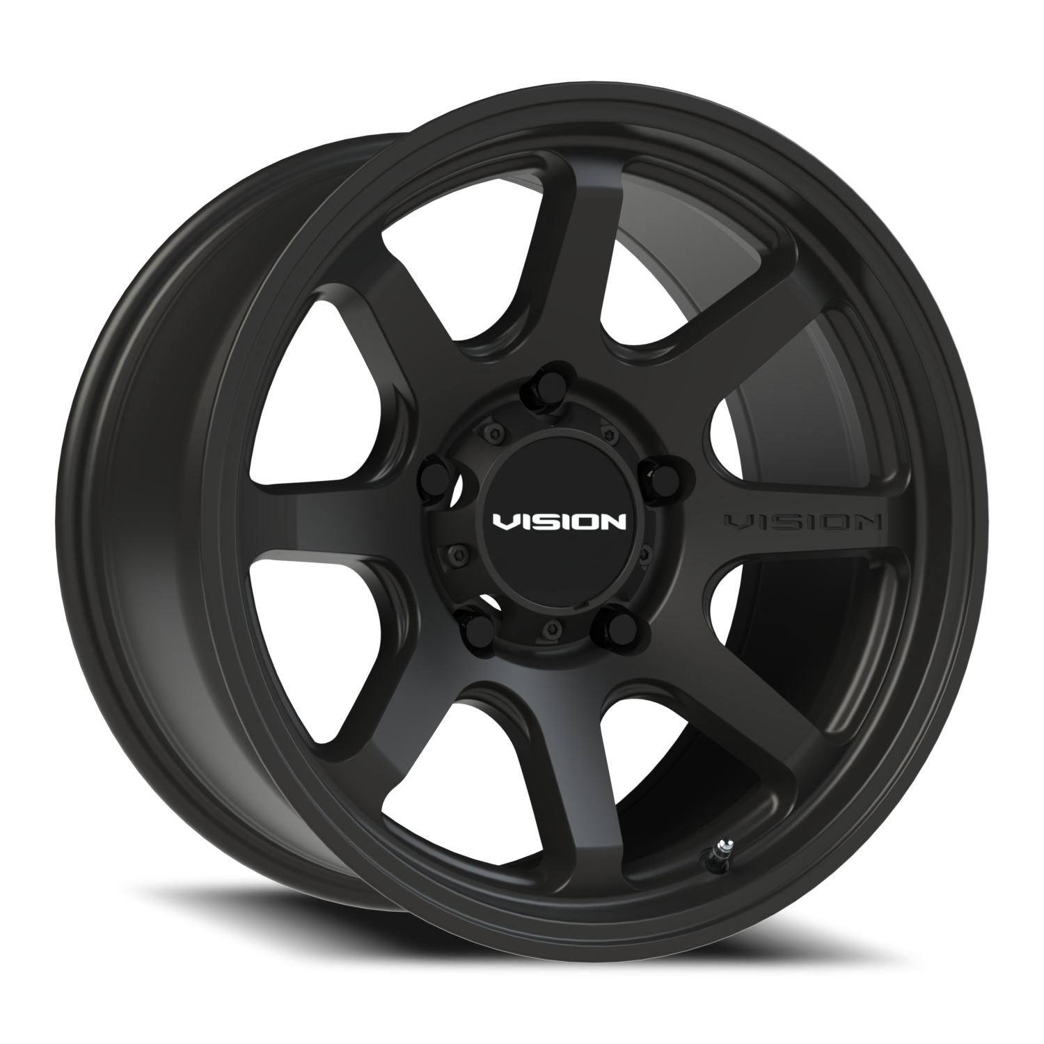 Vision Off-Road Flow UTV ACMF 17X9 -12 Satin Black