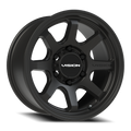 Vision Off-Road Flow UTV ACMF 16X8 +0 Satin Black