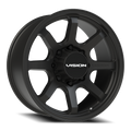 Vision Off-Road Flow UTV ACMF 20X9 +12 Satin Black