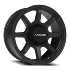 Vision Off-Road Flow UTV ACMF 20X9 +12 Satin Black