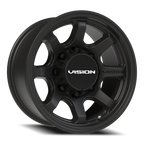 Vision Off-Road Flow UTV ACMF 16X8 +0 Satin Black