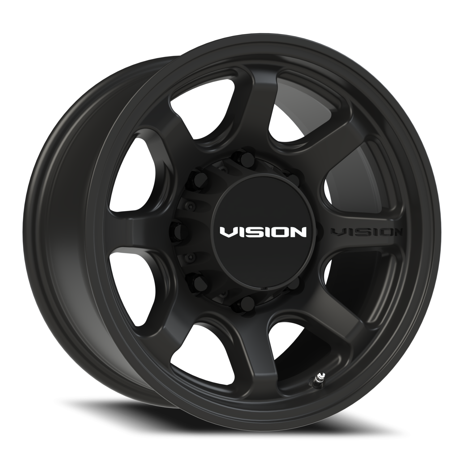 Vision Off-Road Flow UTV ACMF 16X8 +0 Satin Black