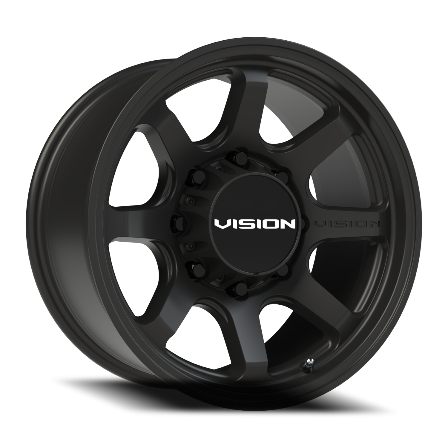 Vision Off-Road Flow UTV ACMF 17X9 +0 Satin Black