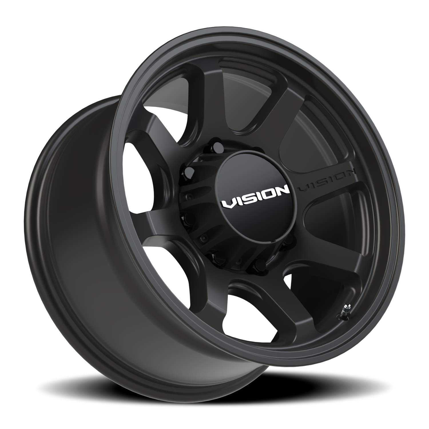 Vision Off-Road Flow UTV ACMF 17X9 +0 Satin Black