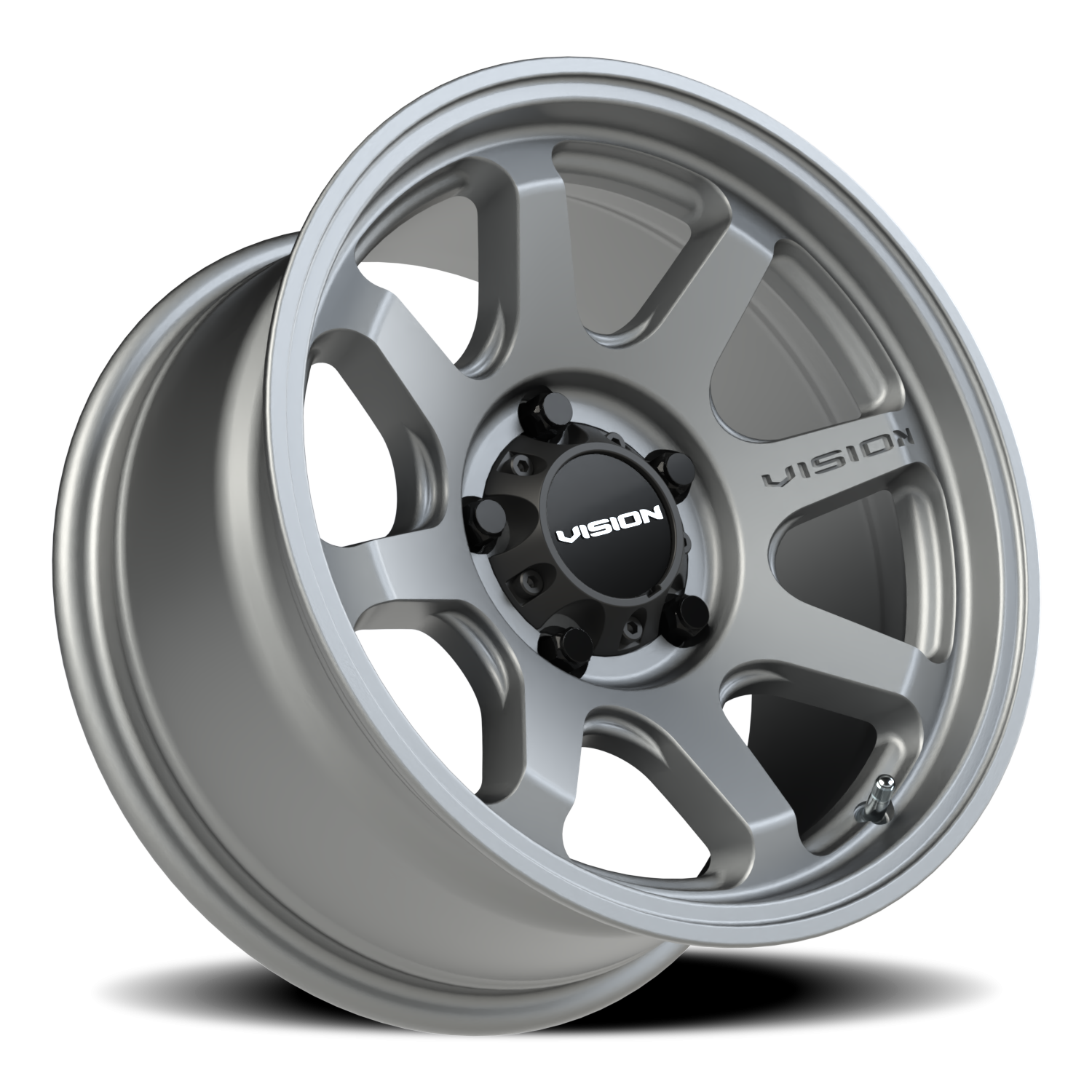 Vision Off-Road Flow UTV ACMF 16X8 +0 Satin Grey