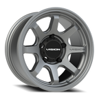 Vision Off-Road Flow UTV ACMF 16X8 +0 Satin Grey
