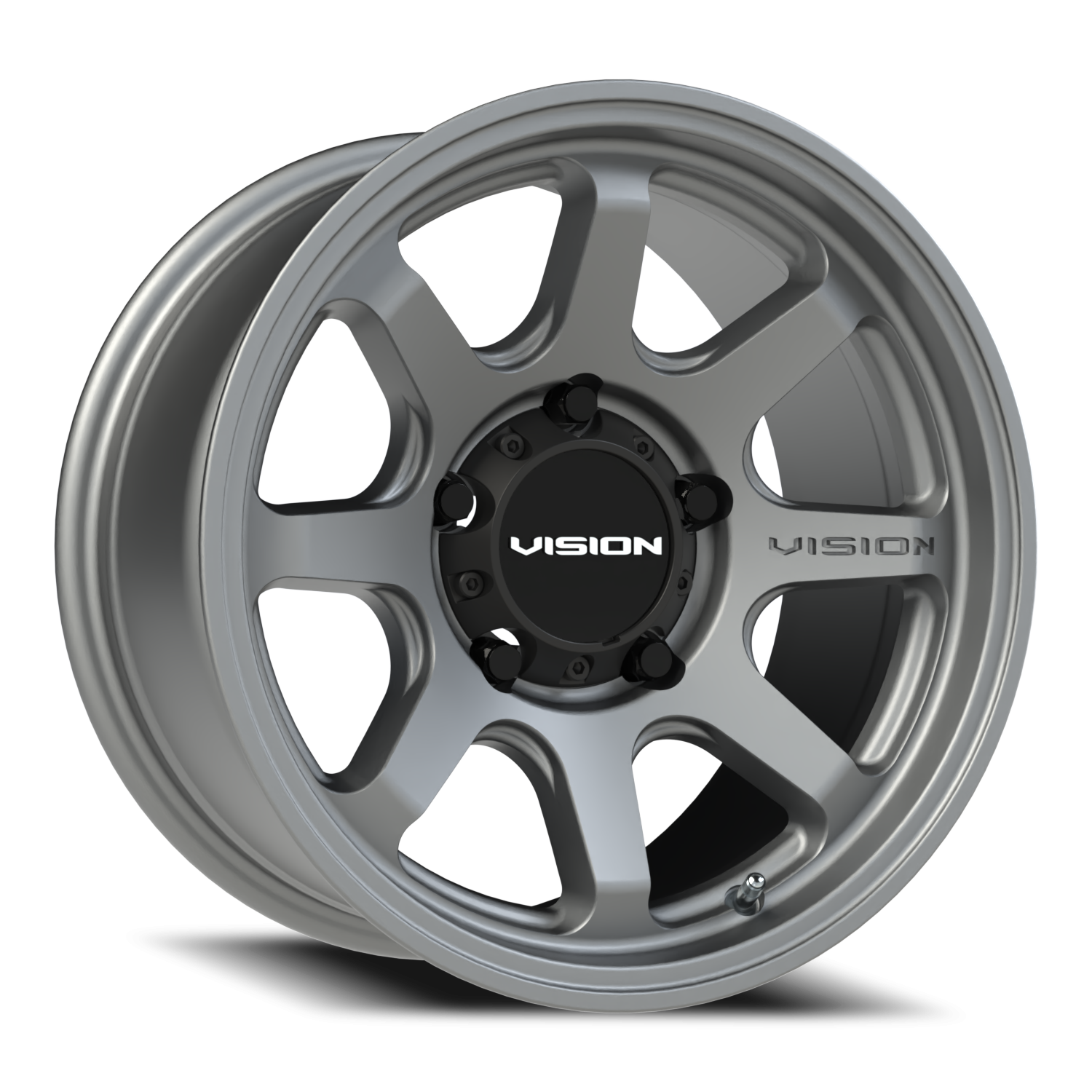 Vision Off-Road Flow UTV ACMF 16X8 +0 Satin Grey