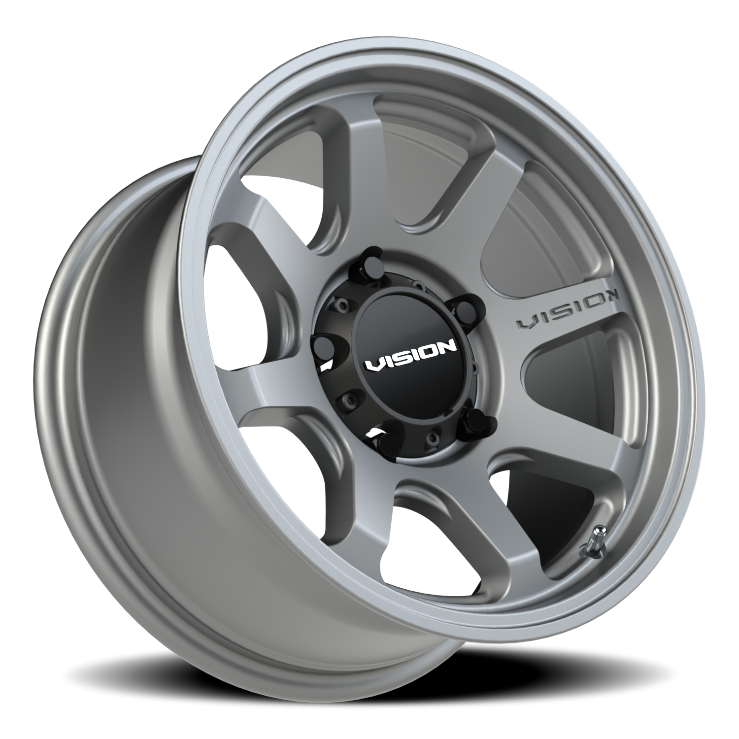 Vision Off-Road Flow UTV ACMF 16X8 +0 Satin Grey