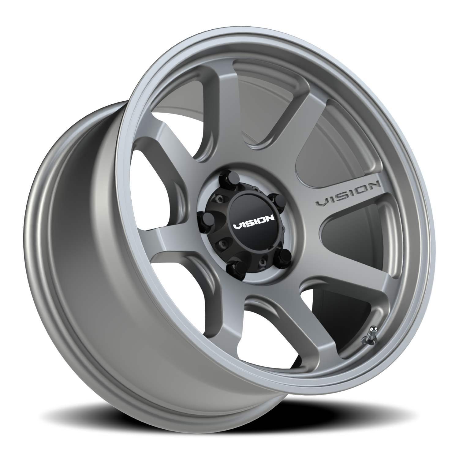 Vision Off-Road Flow UTV ACMF 17X9 -12 Satin Grey