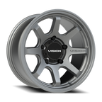 Vision Off-Road Flow UTV ACMF 17X9 +20 Satin Grey