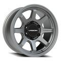 Vision Off-Road Flow UTV ACMF 16X8 +0 Satin Grey