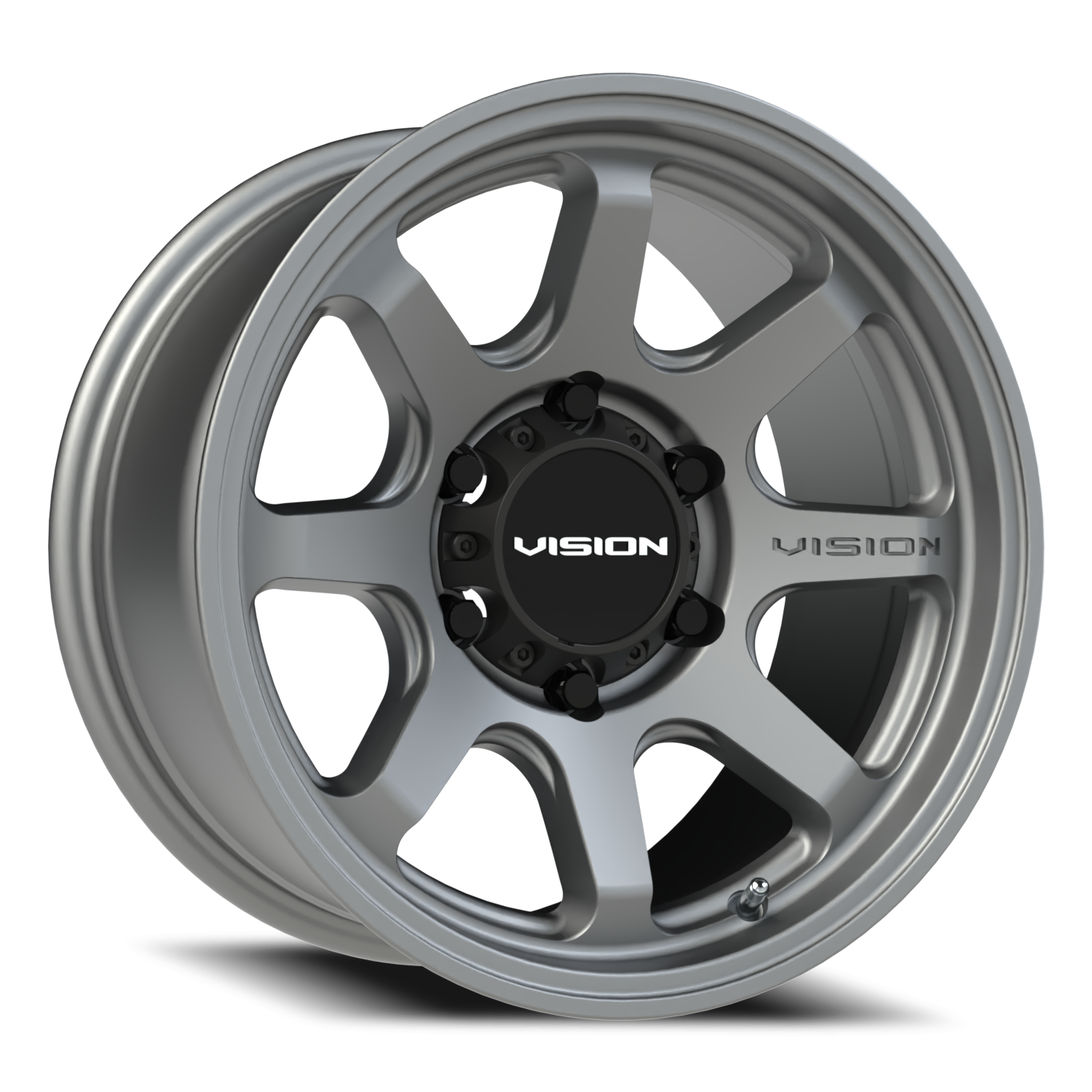 Vision Off-Road Flow UTV ACMF 16X8 +0 Satin Grey