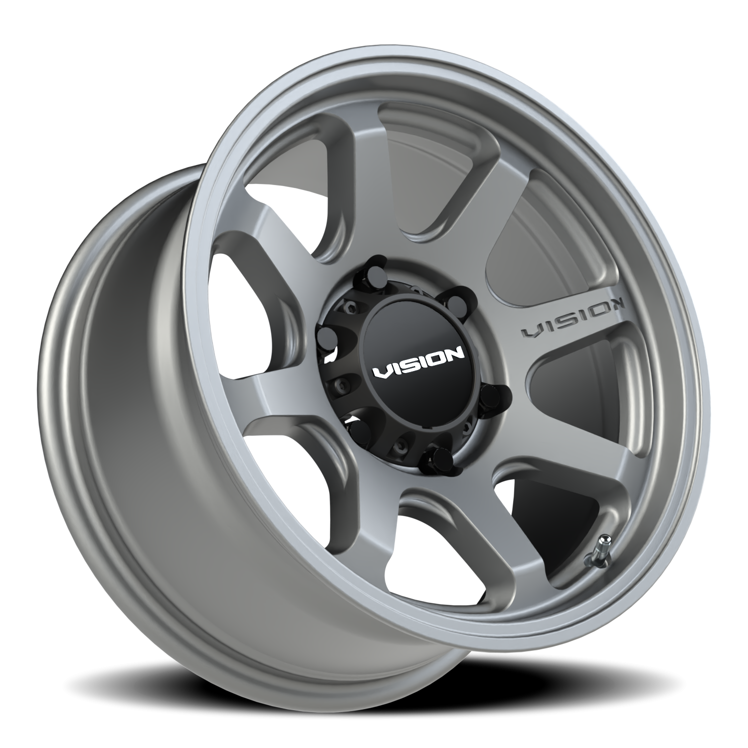 Vision Off-Road Flow UTV ACMF 16X8 +0 Satin Grey
