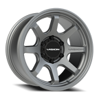 Vision Off-Road Flow UTV ACMF 17X9 +0 Satin Grey