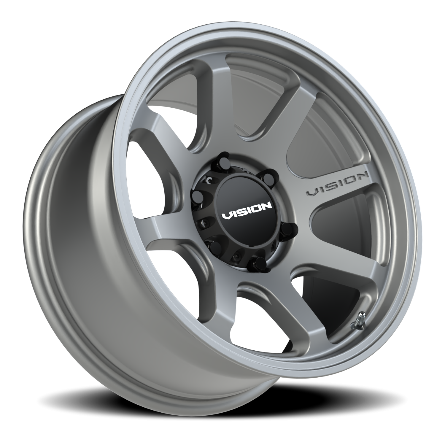 Vision Off-Road Flow UTV ACMF 17X9 -12 Satin Grey