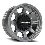 Vision Off-Road Flow UTV ACMF 16X8 +0 Satin Grey