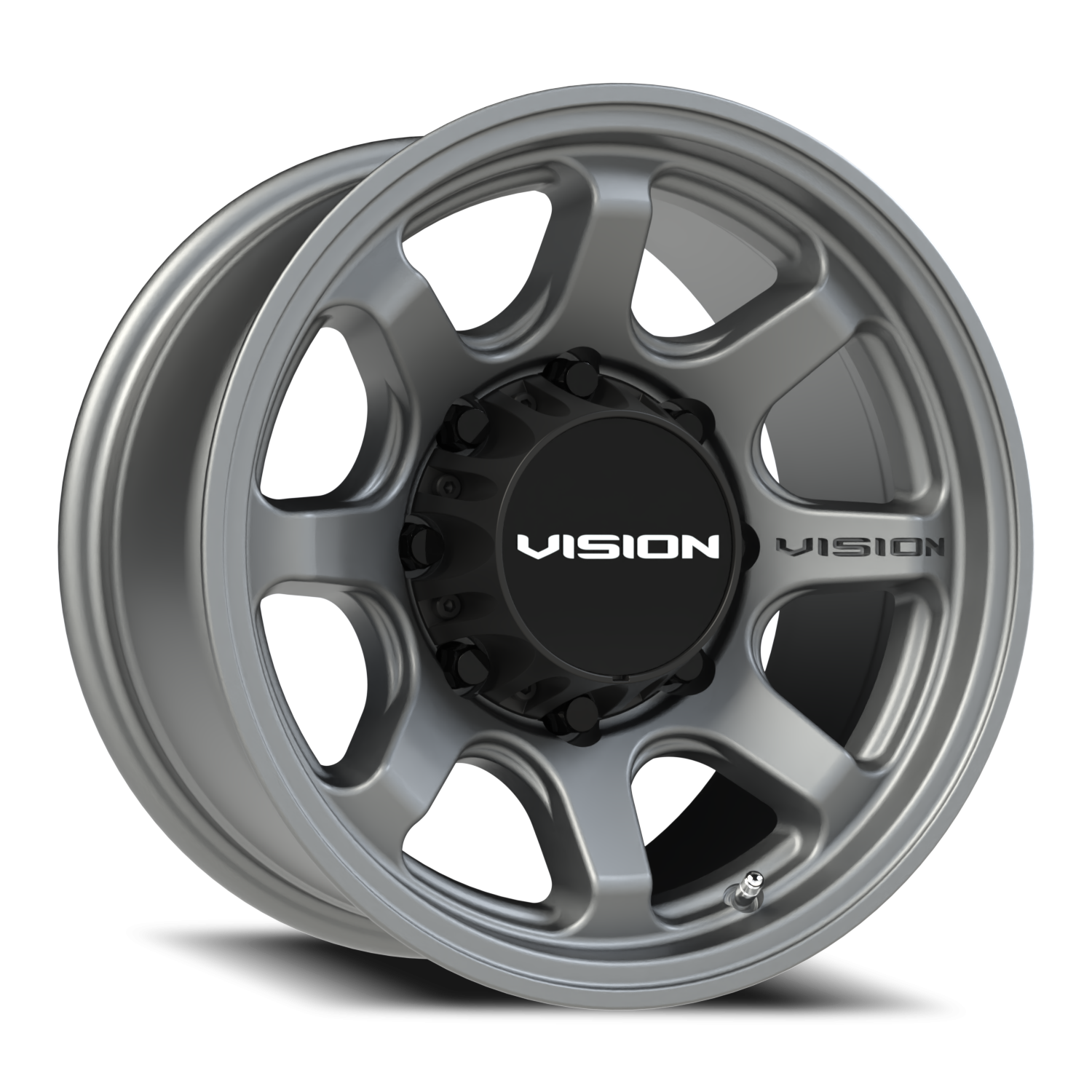 Vision Off-Road Flow UTV ACMF 16X8 +0 Satin Grey