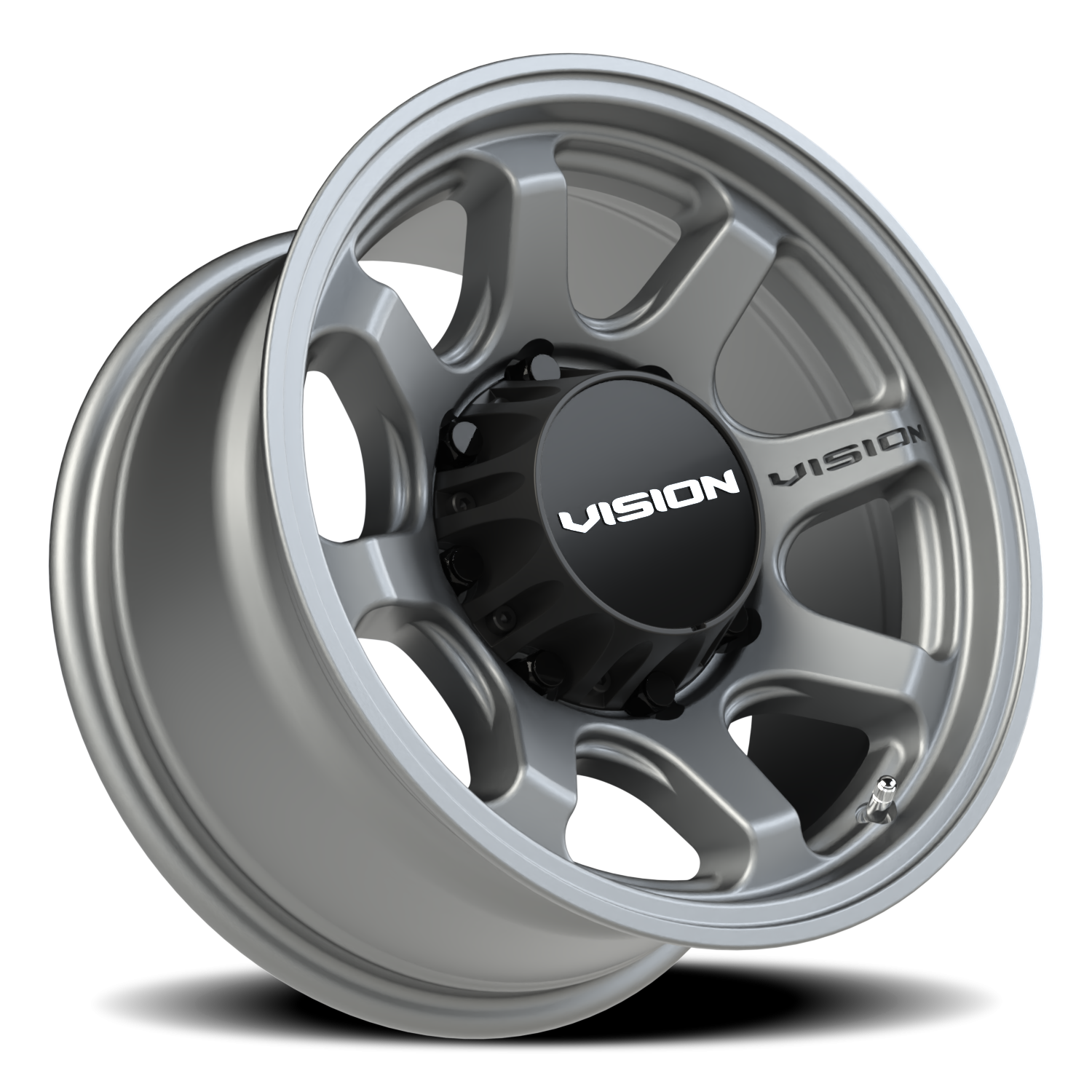 Vision Off-Road Flow UTV ACMF 16X8 +0 Satin Grey