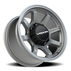 Vision Off-Road Flow UTV ACMF 17X8.5 +18 Satin Grey