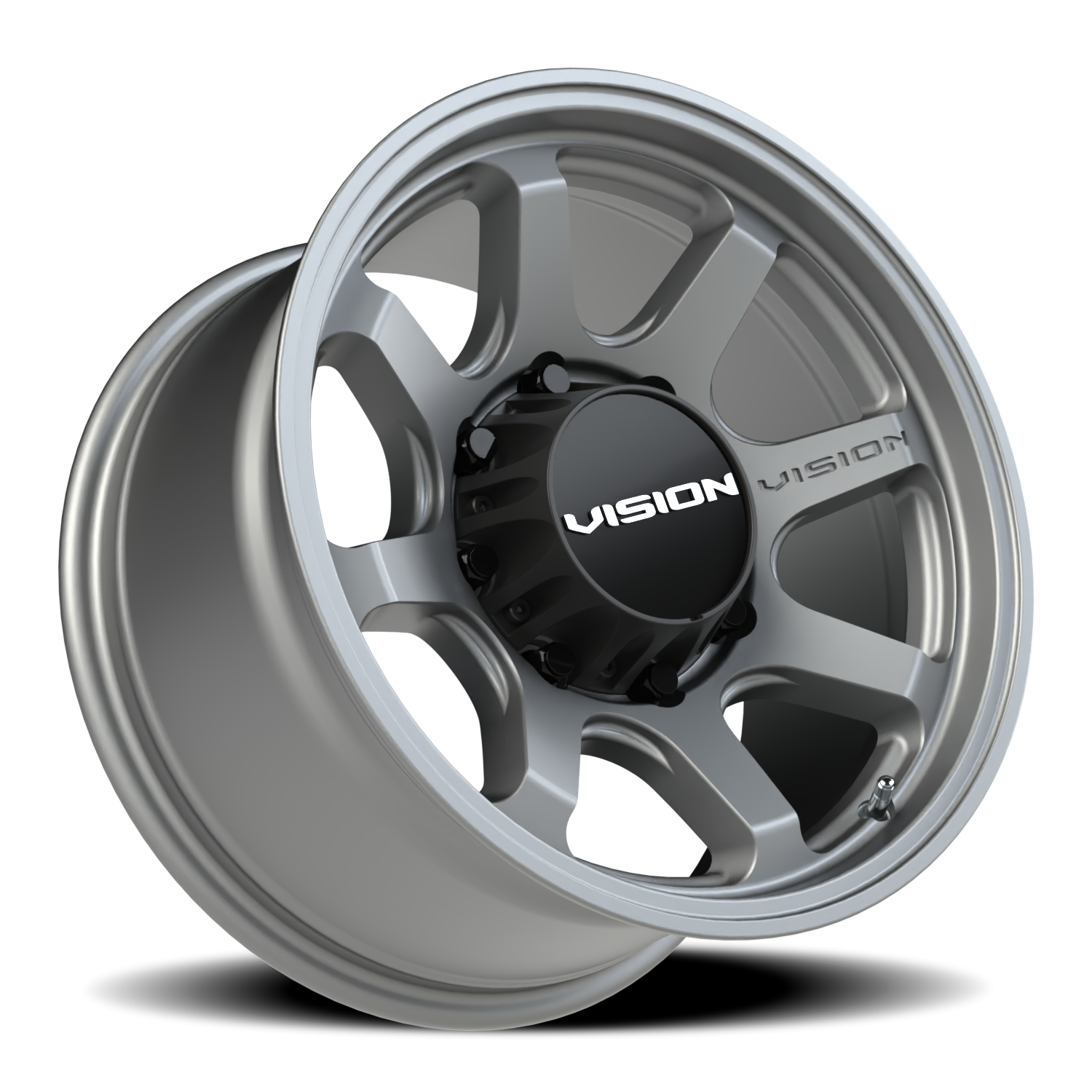 Vision Off-Road Flow UTV ACMF 17X9 +0 Satin Grey