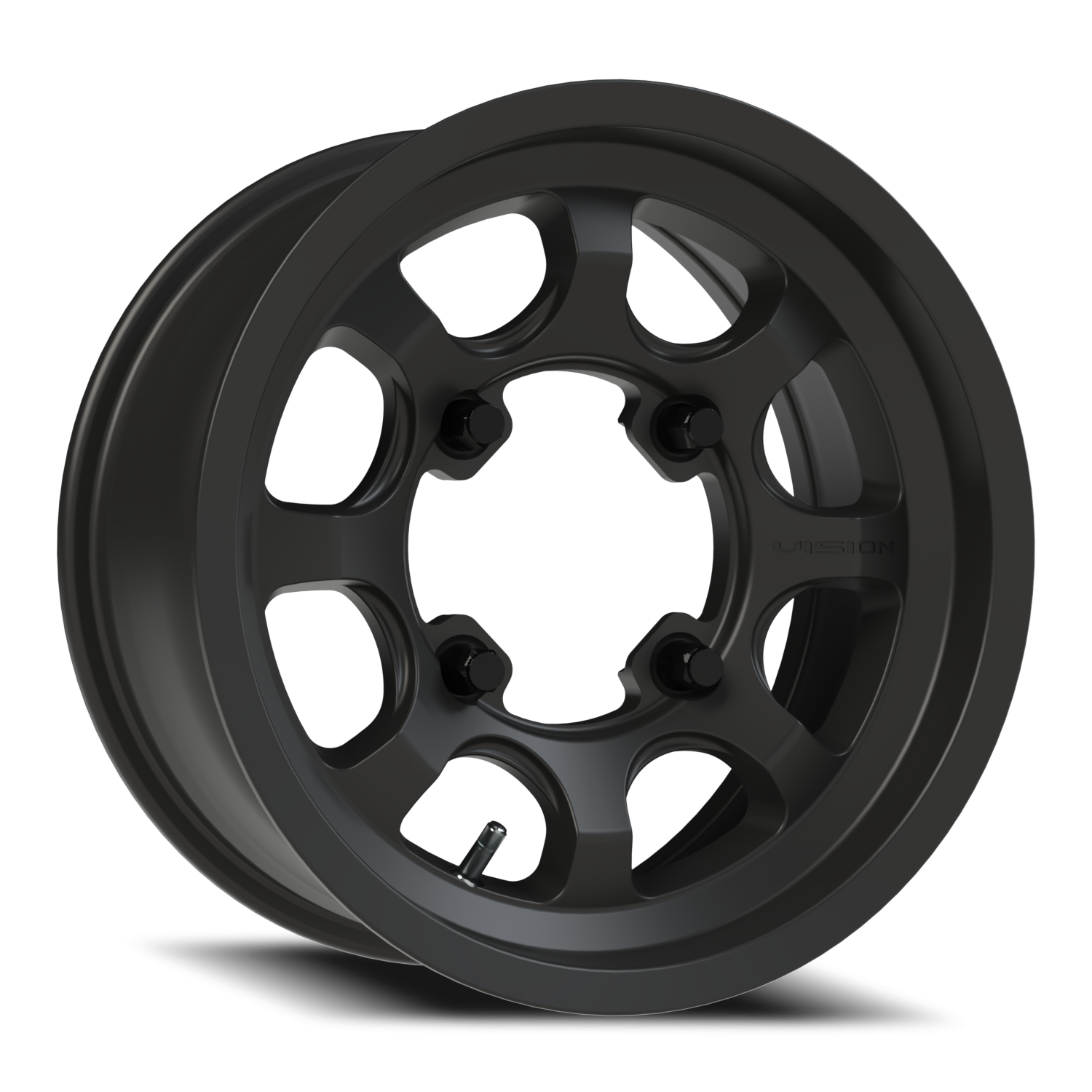 Vision ATV Flow UTV ACMF 15X6 +50.6 Satin Black