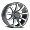 Vision Off-Road Turbine GMMF 20X9 +18 Gunmetal Machined Face