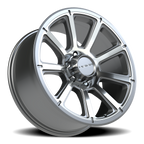 Vision Off-Road Turbine GMMF 20X9 +18 Gunmetal Machined Face